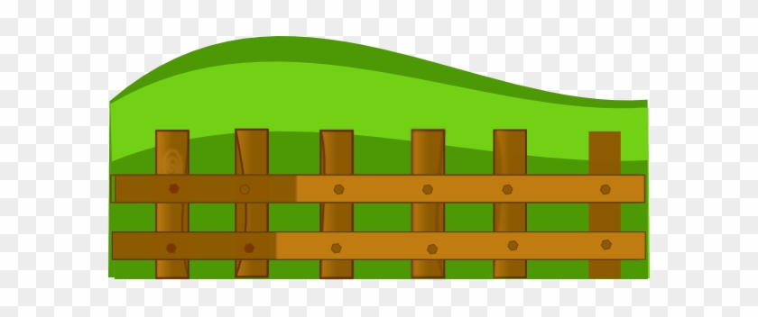 Fence Clipart Farm Background - Clip Art #434165