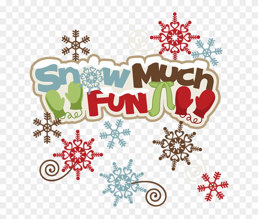 Snow Much Fun Clipart #434185