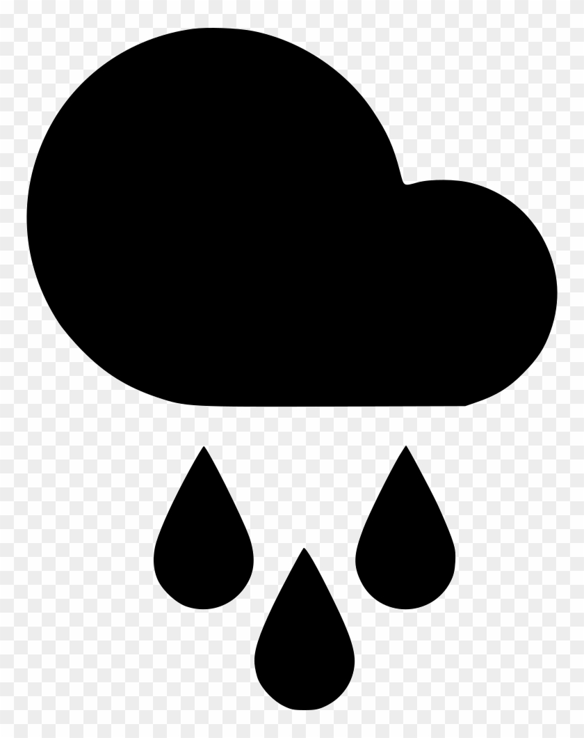 Sprinkle Cloud Rain Comments - Heart #434242