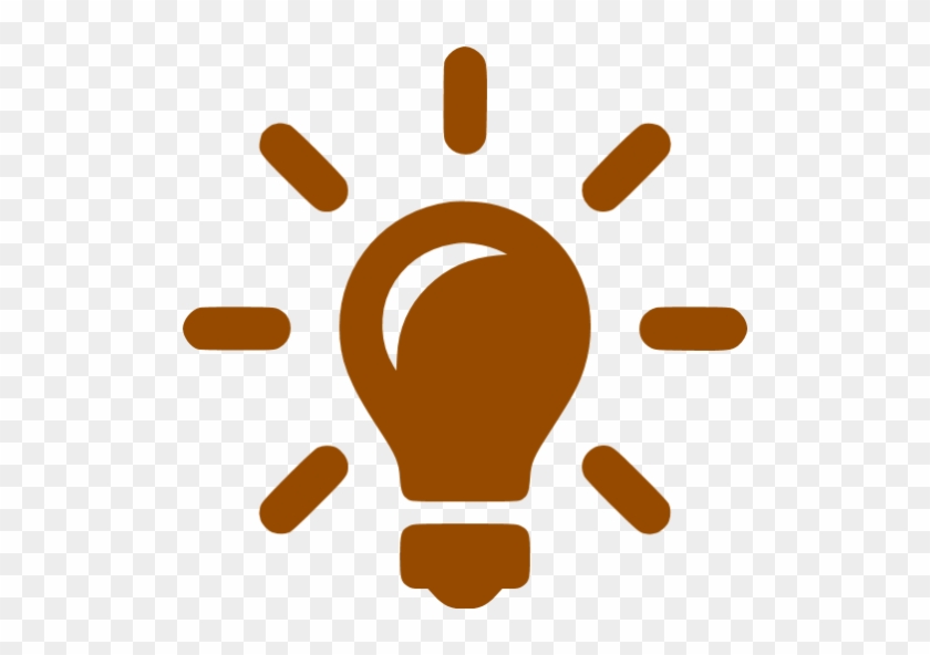 Brown Idea Icon - New Product Development Icon #434274