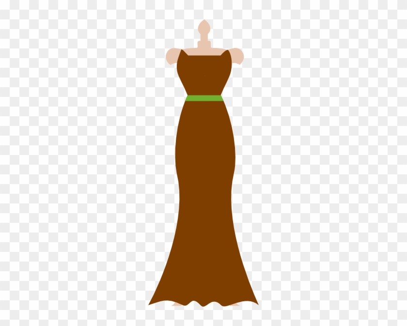 Bridesmaid Dress Clipart - Bridesmaid Dress Clipart #434294