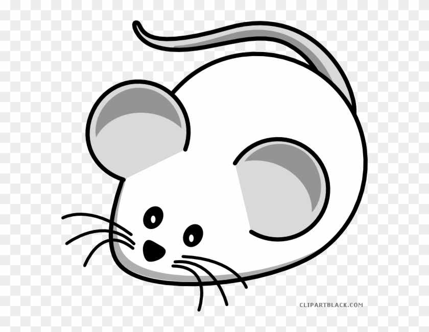 Mice Clipart Black And White - White Rat Animated #434388