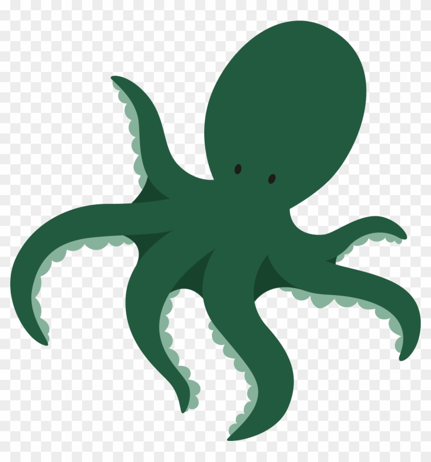 Octopus Clipart Png Image 01 - Octopus Life Clip Art Transparent #434397