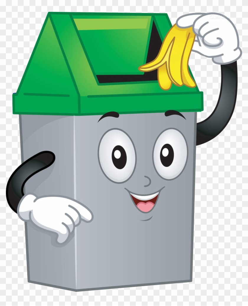 Waste Container Clip Art - Dust Bin Clip Art #434473