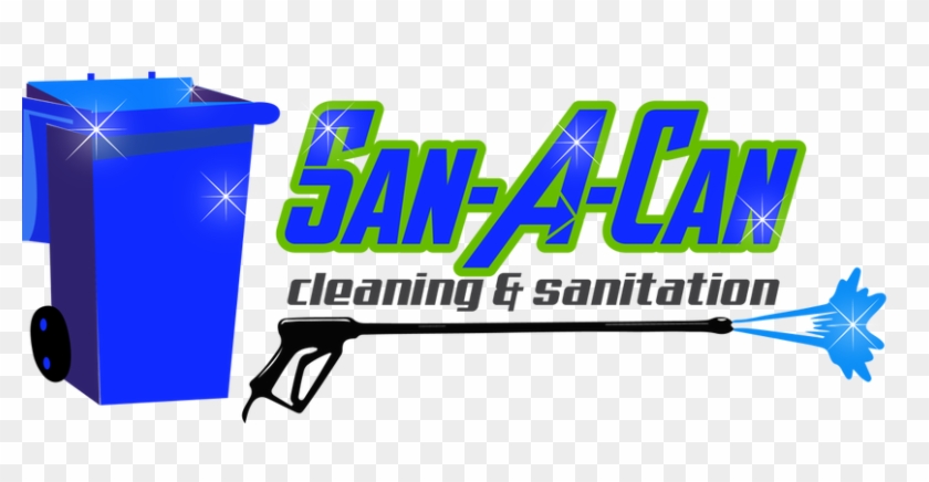 San A Can Bin Cleaning Logo - San A Can Inc #434523