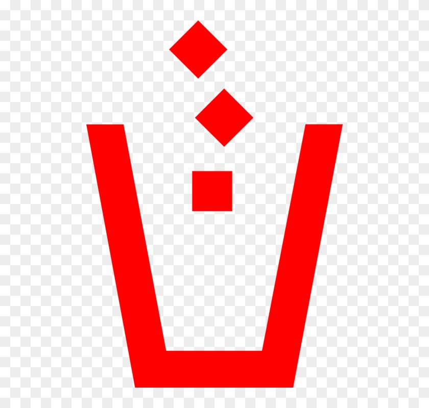 Red Trash Logo #434526
