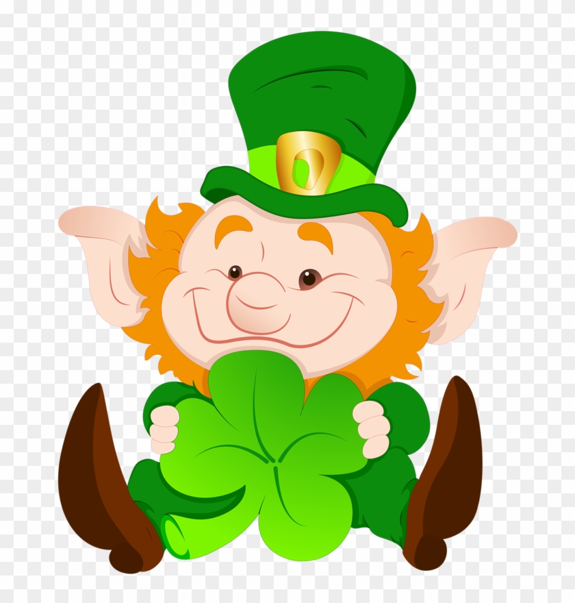 Tubes St-patrick - Cute Leprechaun Illustration #434545