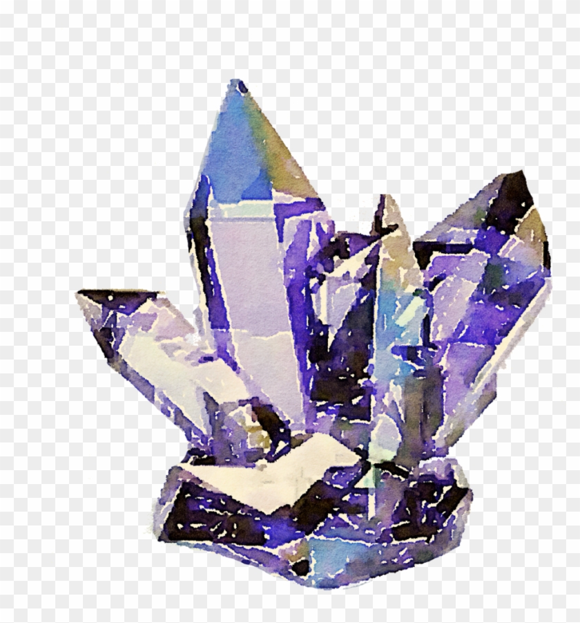 Free Cyrstals Crystal Watercolor Png By Anjelakbm - Frostborn: The First Quest #434590