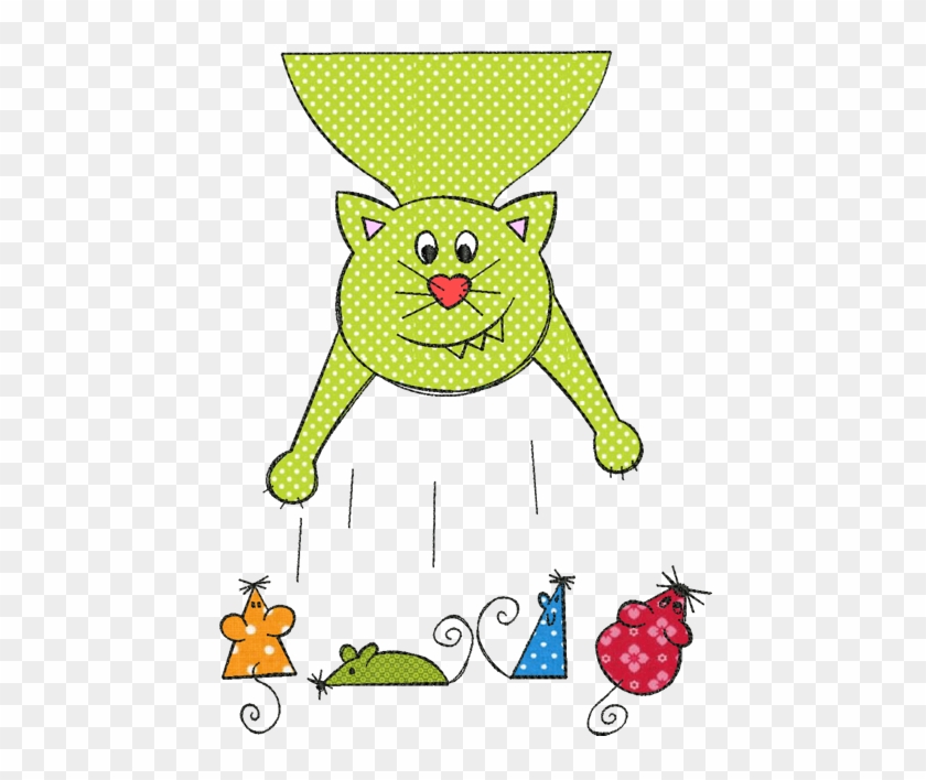 Cat Story Doodles - Appliqué #434686