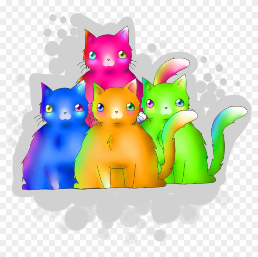 Neon Clipart Cat - Neoncats #434693