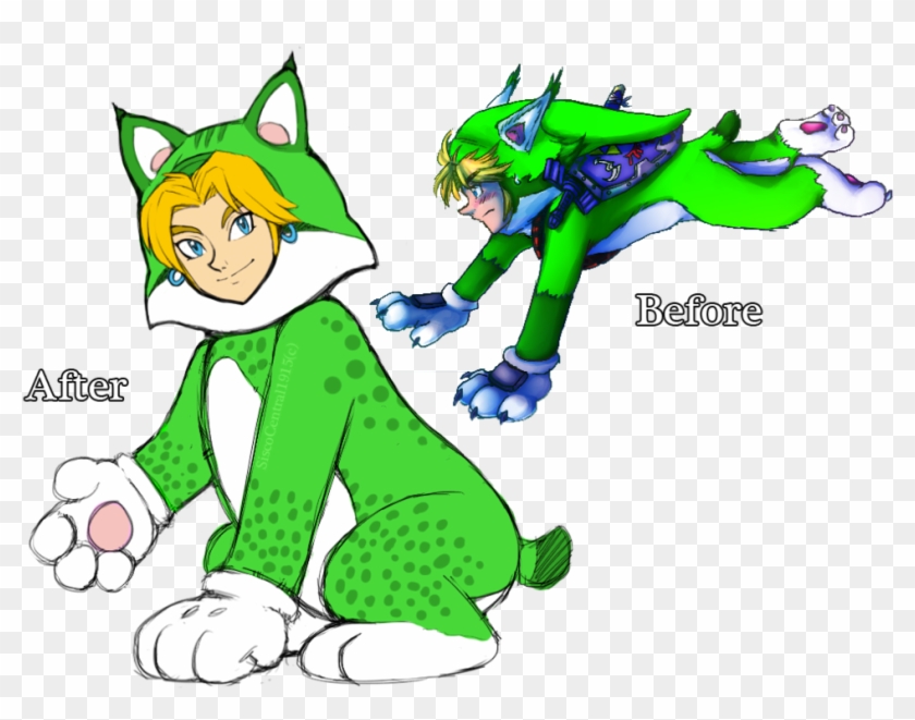 Cat Suit By Siscocentral1915 - The Legend Of Zelda: Ocarina Of Time #434725