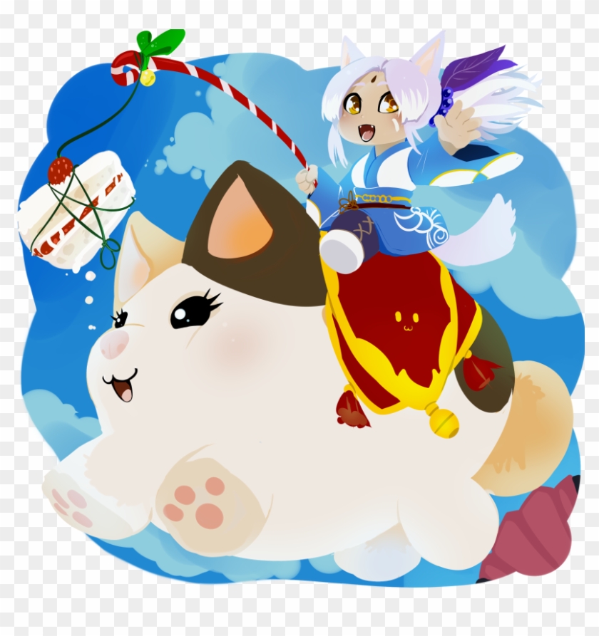 Chi Fat Cat By Drowtales - Ffxiv Fat Cat Mount #434793