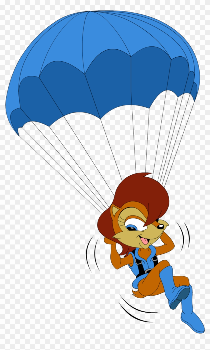 Sonic X-treme Sally Vectorized By Megadaelon - Sonic Skydiving #434806