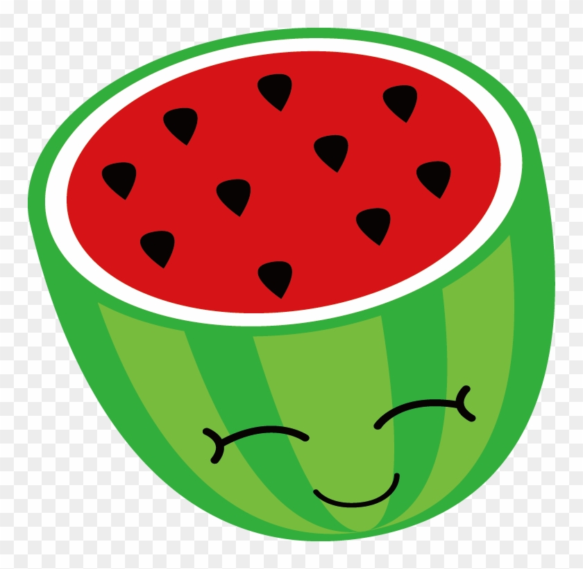 Watermelon Clipart Smile - Vetor Melancia Magali Png #434852