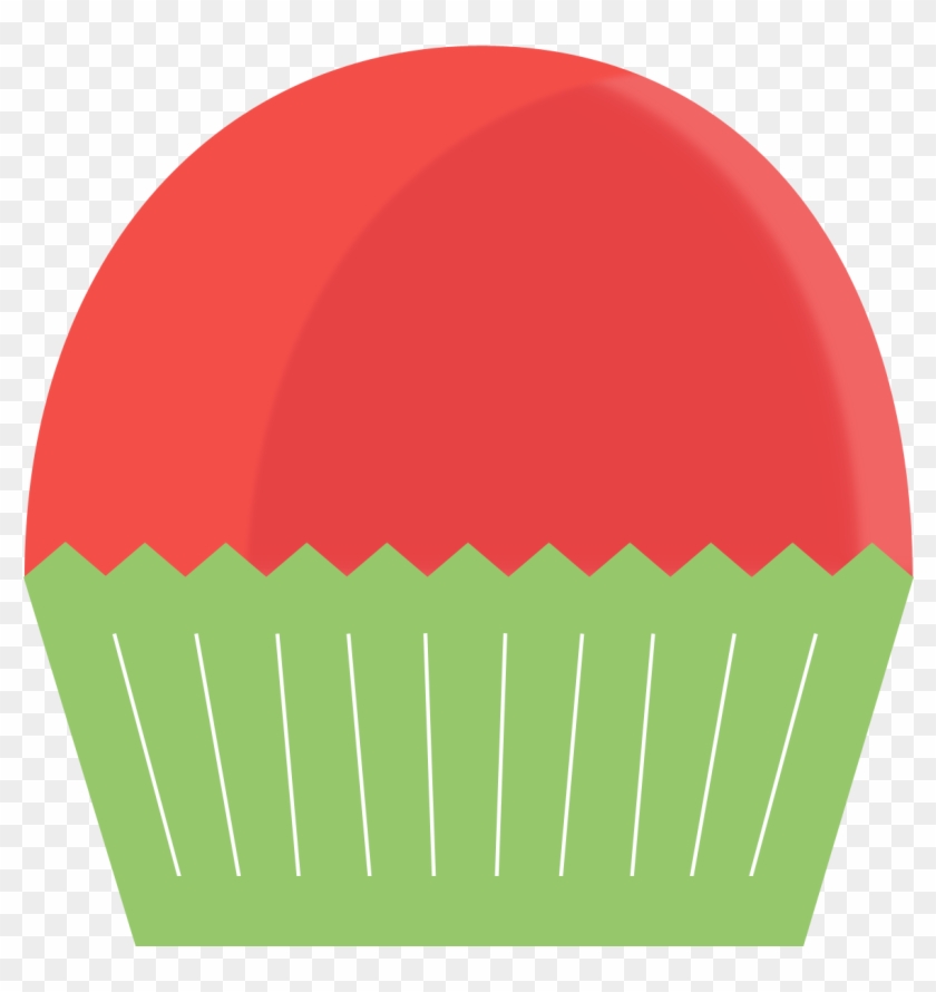 Watermelon Clipart Cupcake - Watermelon Cupcake Clipart #434854
