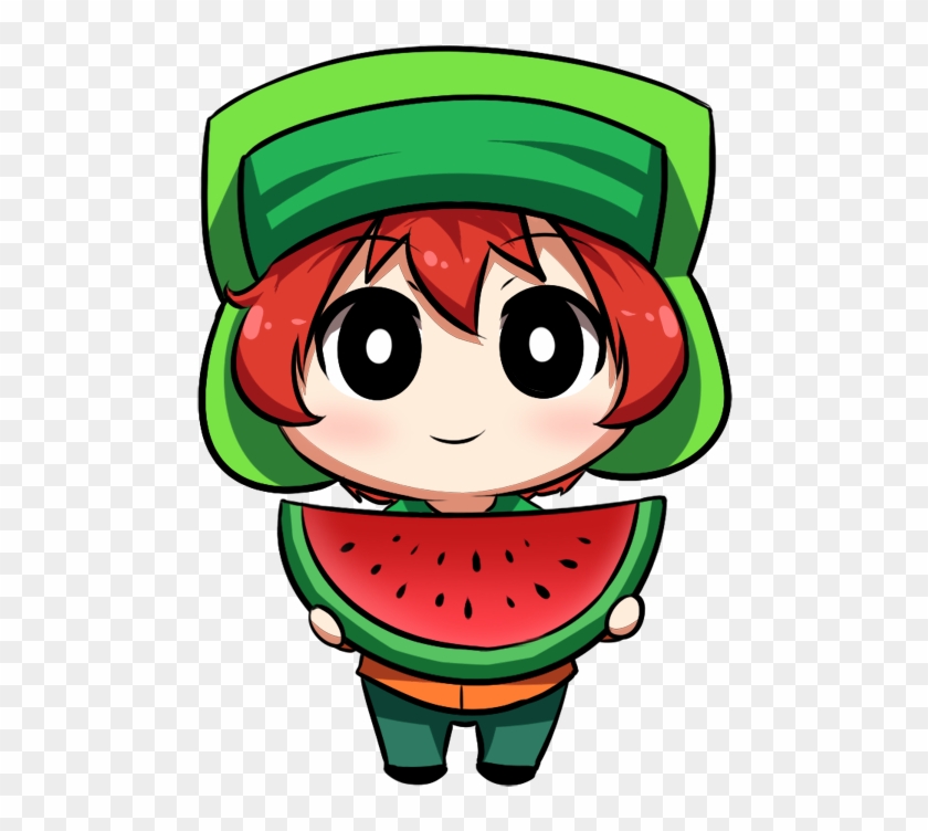 Kyle And A Watermelon By Southparkfantasy - Kyle Broflovski #434888