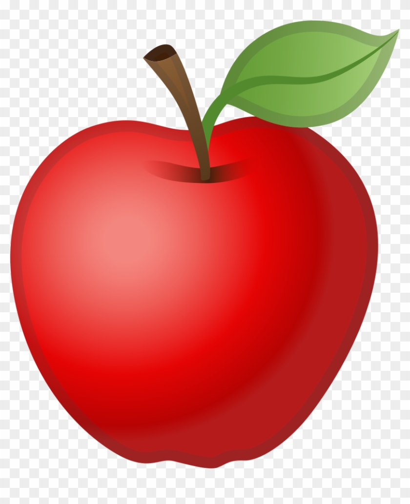 Red Apple Icon - Apfel Emoji #434917