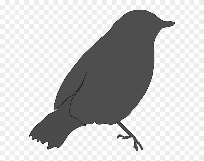 Black Bird Clip Art #434931