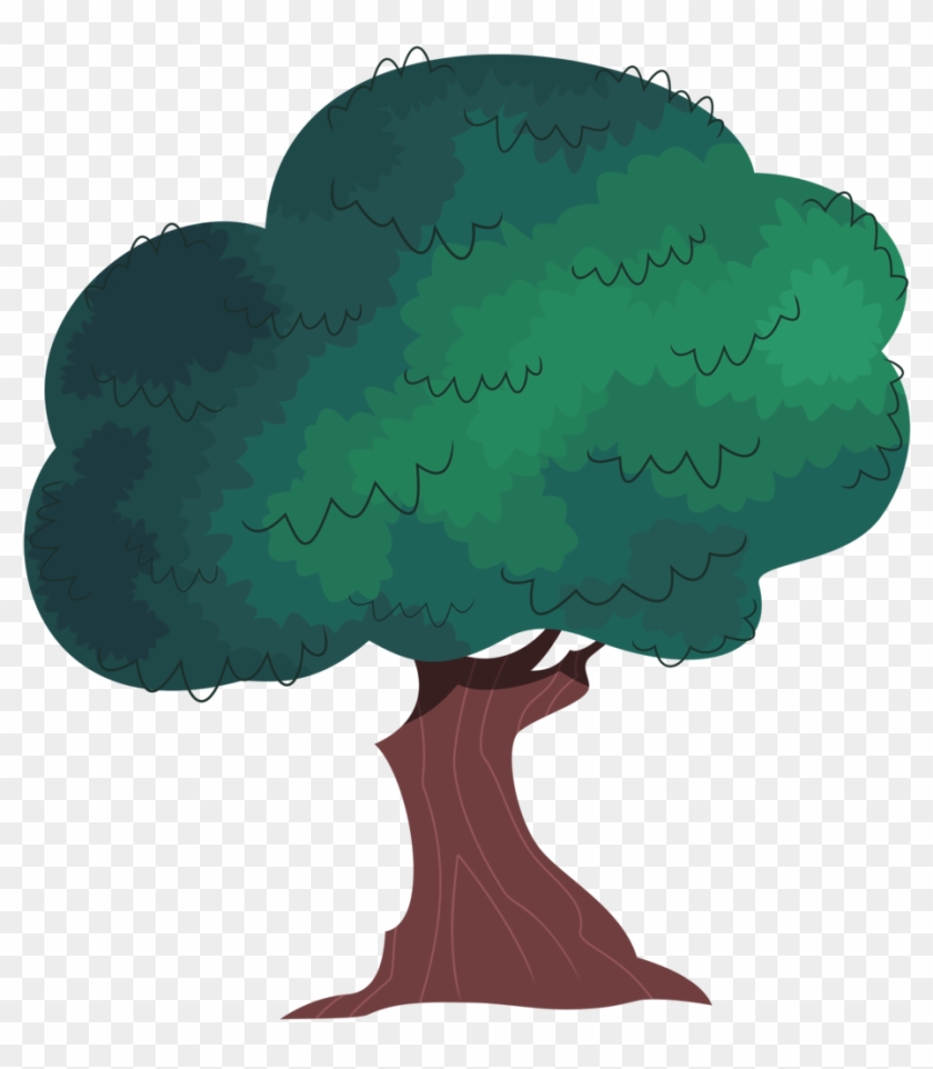 Zutheskunk Traces, Background Tree, No Pony - Transparent Background Tree Vector Png #435092