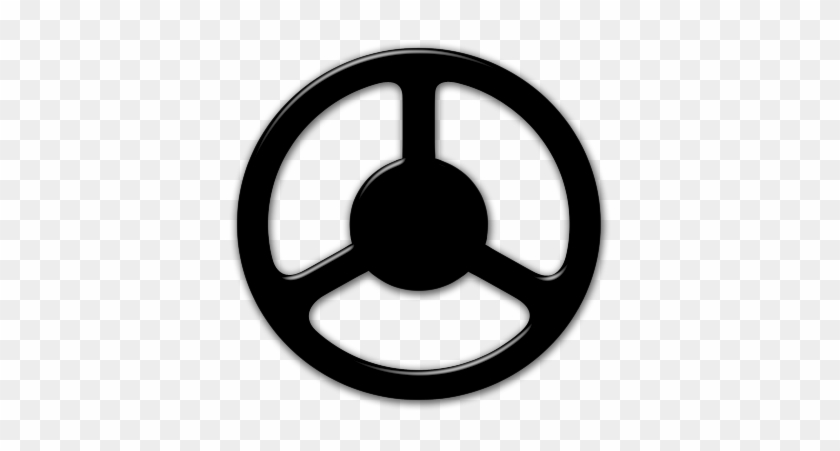 Steer Wheel Cliparts - Outline Of A Steering Wheel #435107
