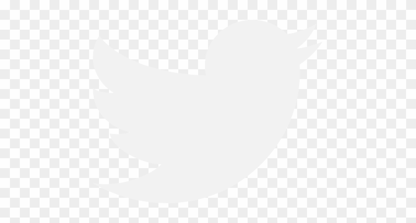 Social Feed - Twitter Logo White Vector #435146
