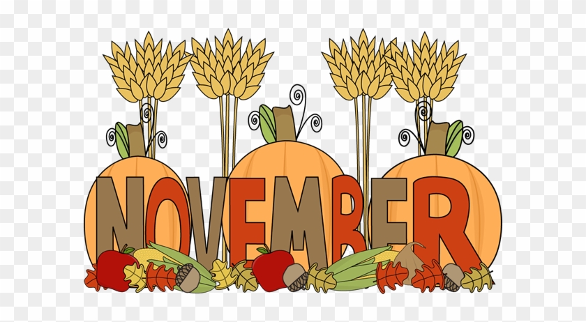 Harvest Clipart Cute - November Clipart #435187