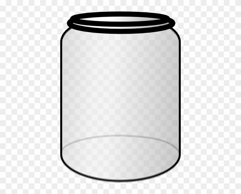 Free Mason Jar Clipart Open Free Hanging Mason Jar - Open Jar Png #435226