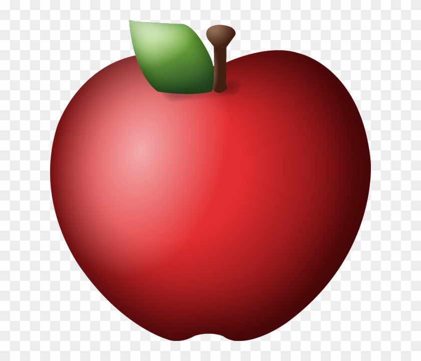 Download Red Apple Emoji Emoji Island - Red Apple Emoji Png #435234