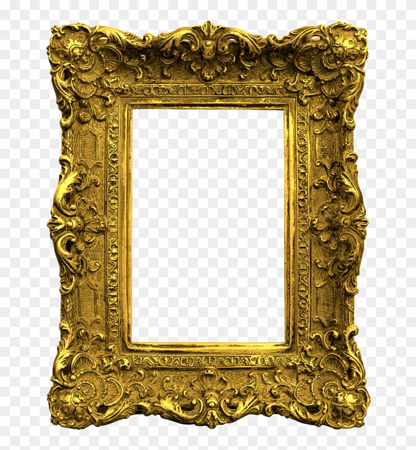 Gold Antique Frames Png Clipart - Gold Antique Frames Png Clipart #435370