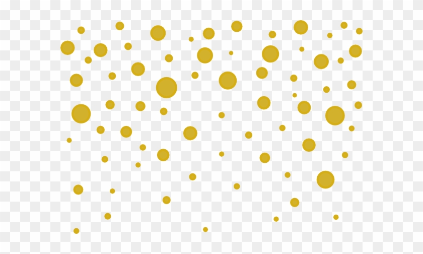 Gold - Gold Polka Dot Clip Art #435415