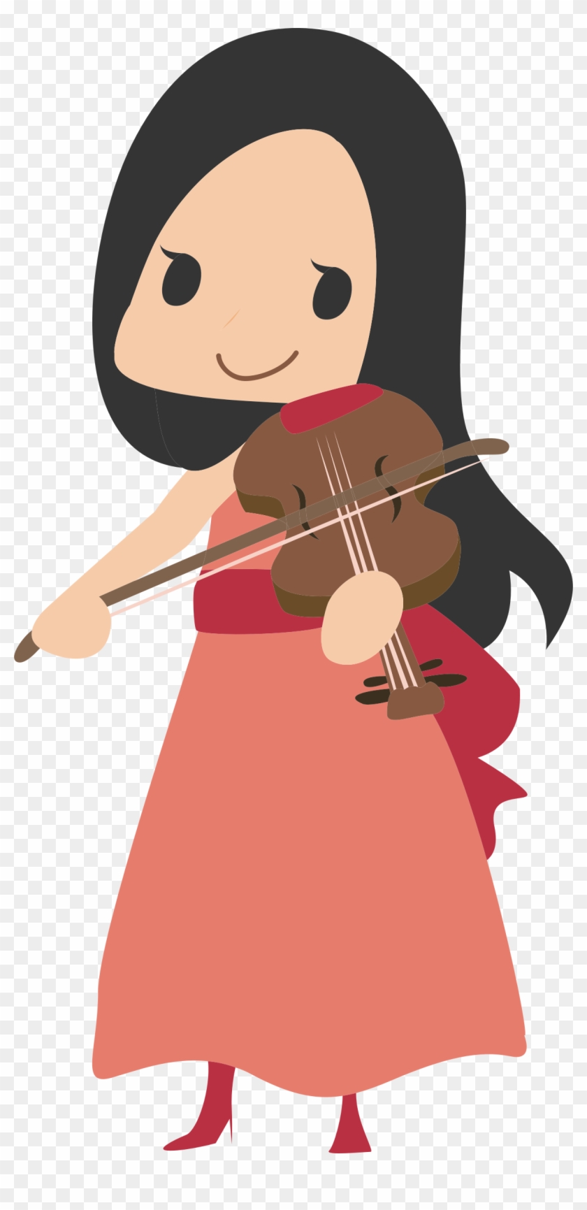 Big Image - Violinist Clipart #435468