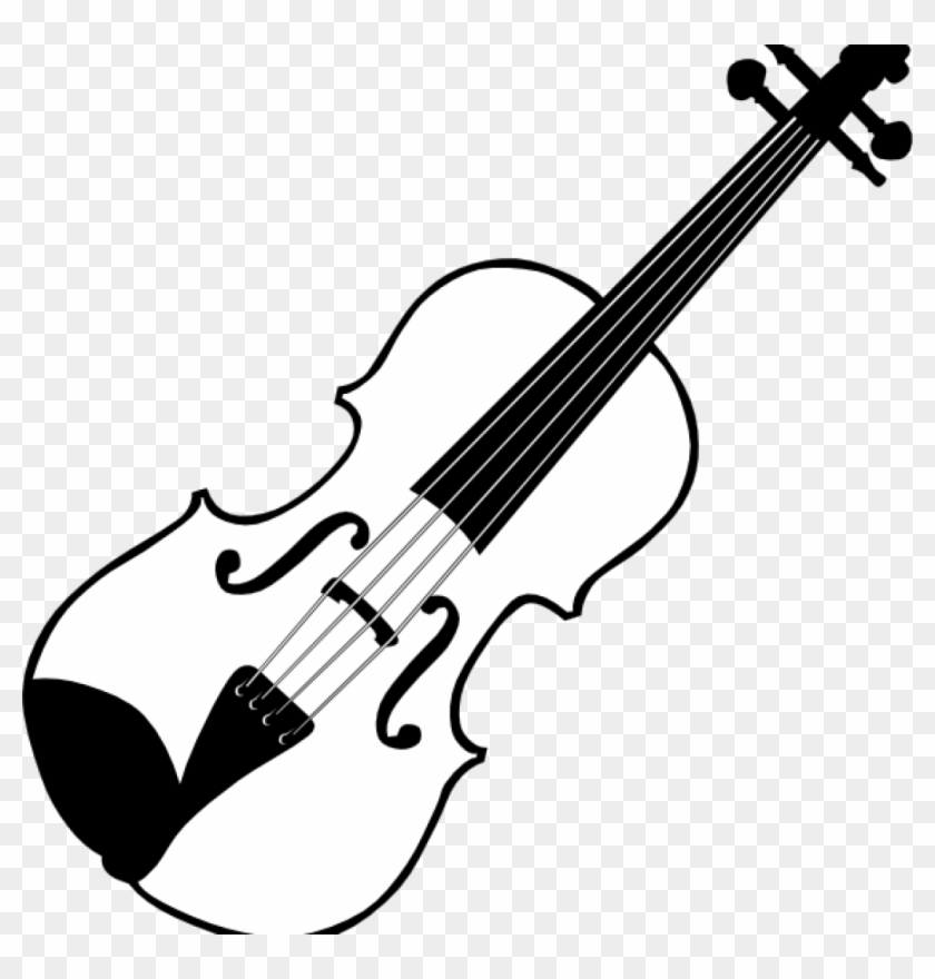 Clipart Violin Black White Violin Clip Art At Clker - Violin Clip Art #435505