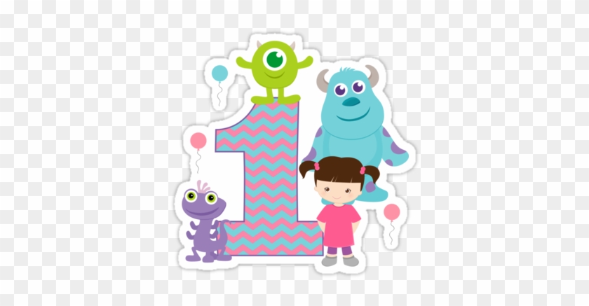 Baby Monsters Inc 1st First Birthday By Sweetsisters - Numero 2 Monster Inc #435569