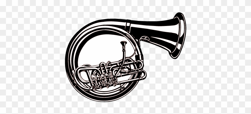 Musical Instrument Tuba Trumpet Clip Art - Creative Trumpet #435636