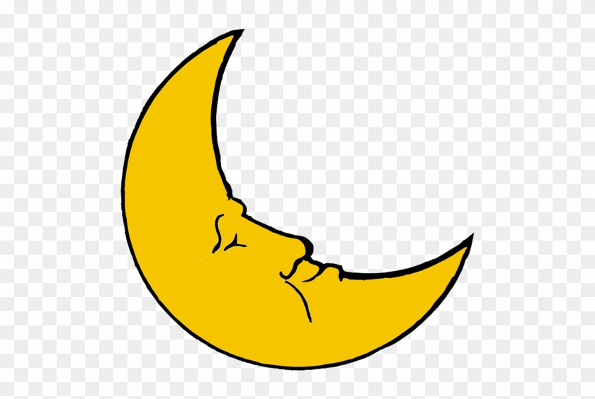 Clipart Vectorial De Luna - Crescent Moon Cartoon #435629