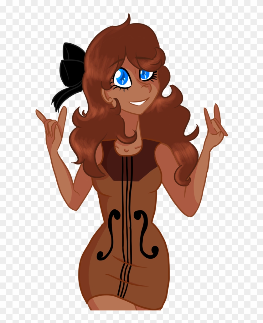 Viola The Violin By Softfawnbabe - Dhmis Ocs #435706