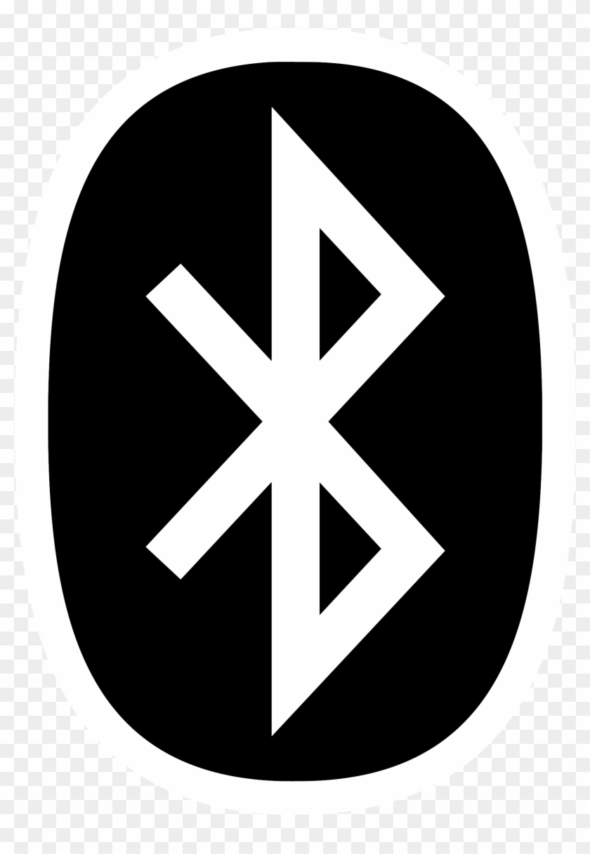 Clipart - Bluetooth Black And White #435736
