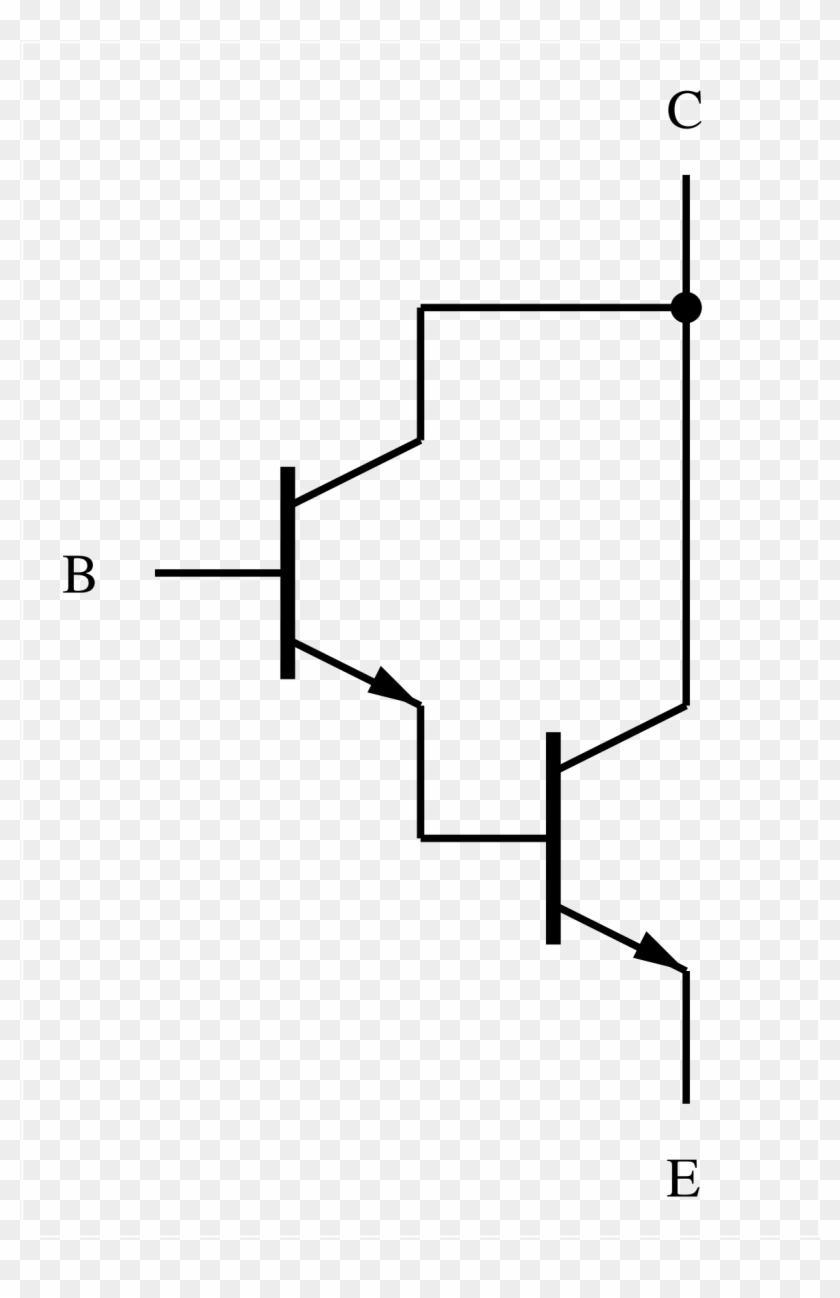 Mesmerizing Darlington Transistor Pnp Symbol Clip Art - Pnp Transistor Darlington Schaltung #435811