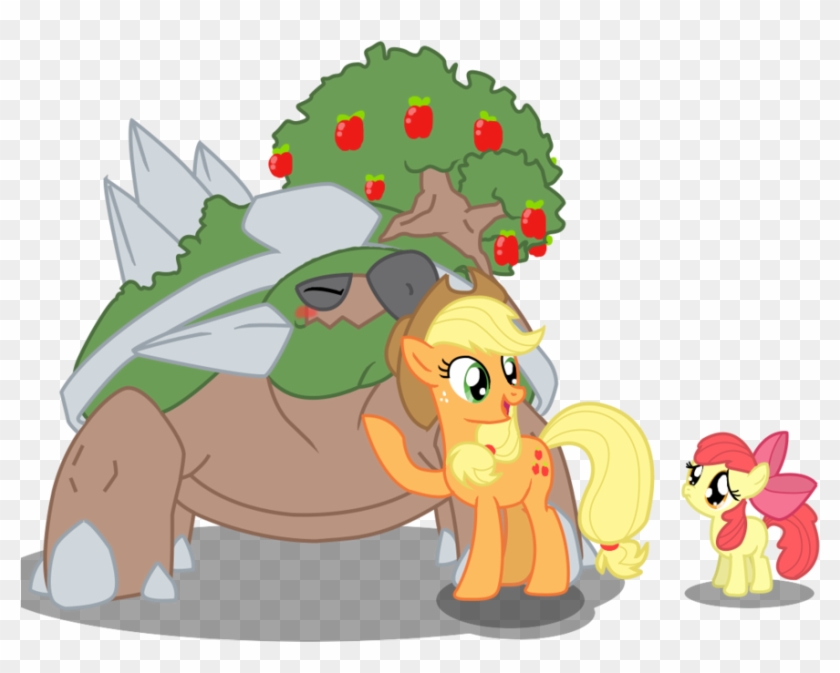 Apple Bloom, Applejack, Apple Tree, Artist - Little Pony Friendship Is Magic #435883