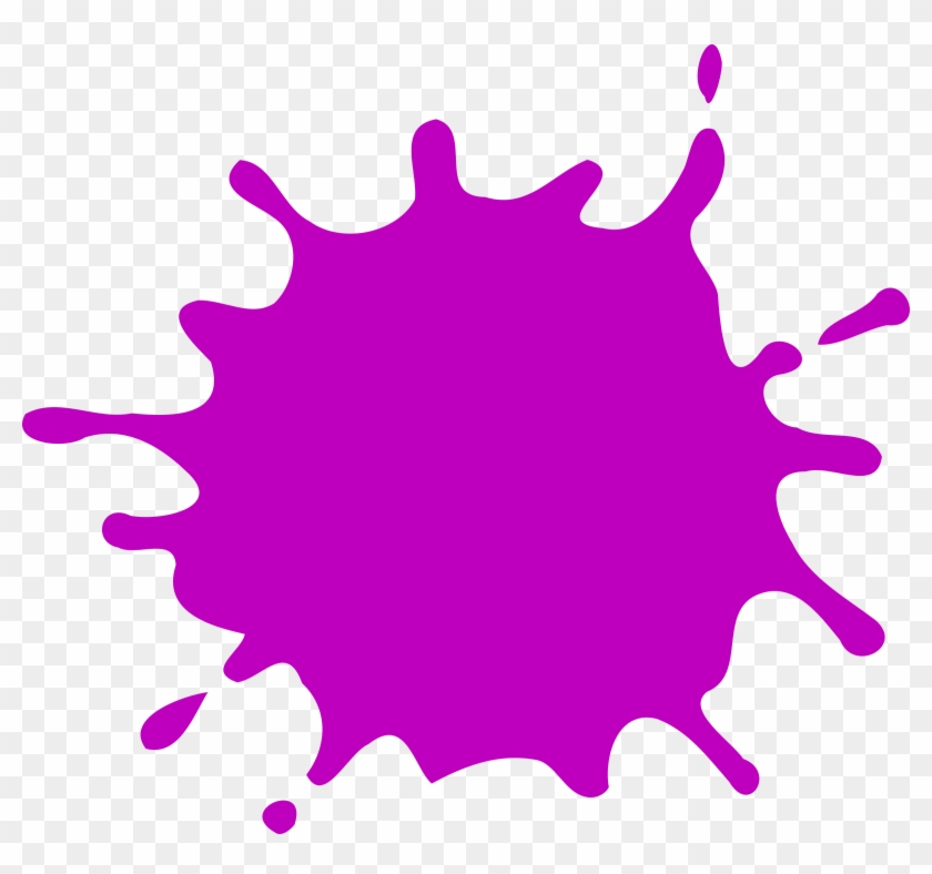 Violet Clipart Splat - Splat Png #435886