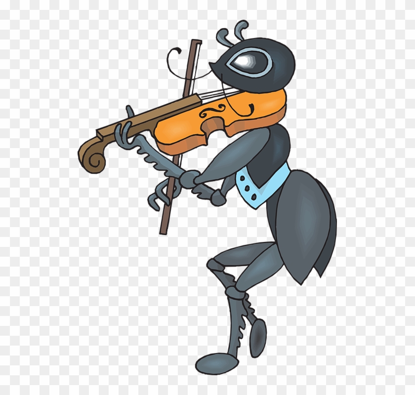 Ant Playing Violin #435906