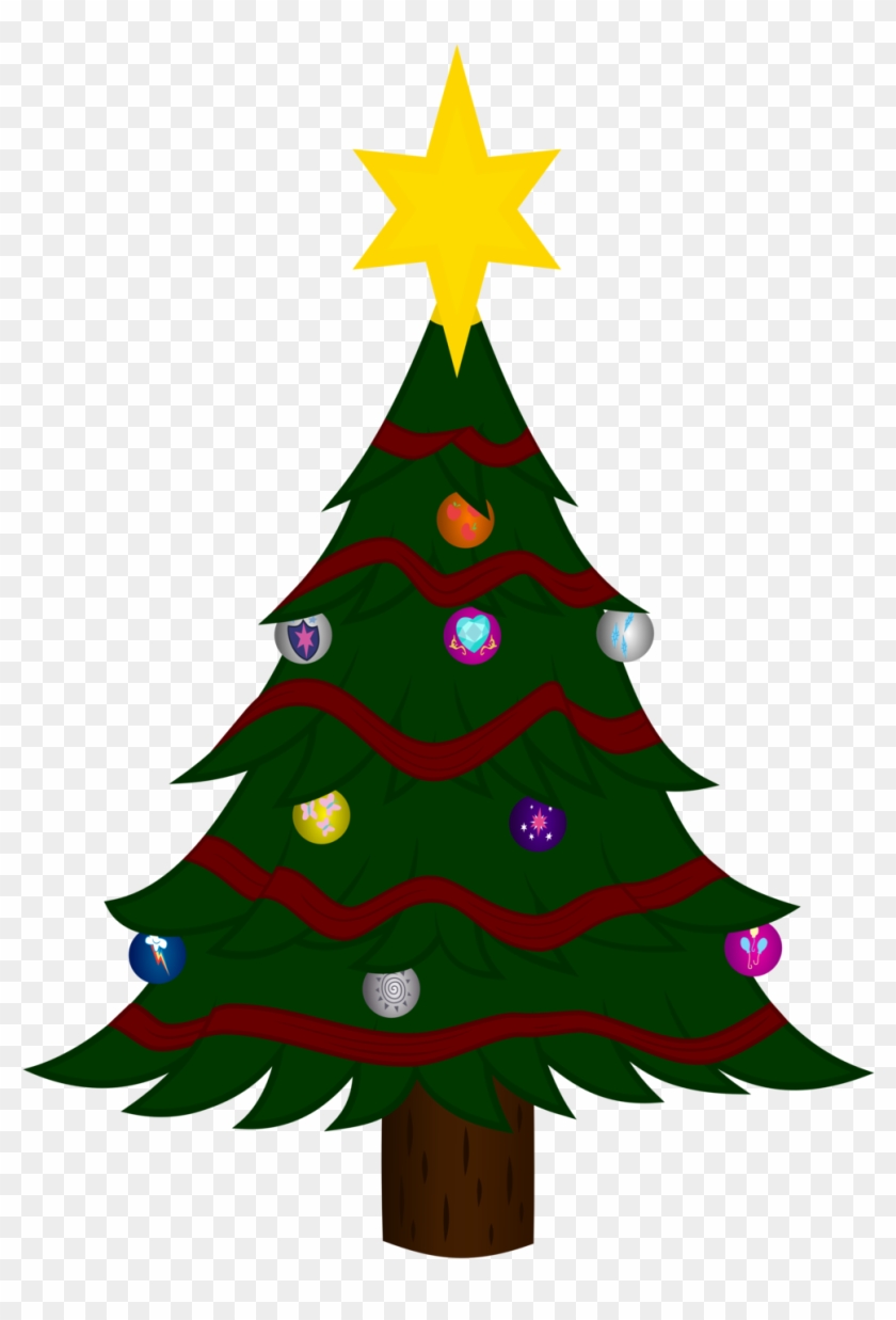 Christmas Tree Mlp - Christmas Tree Cutie Mark #435914