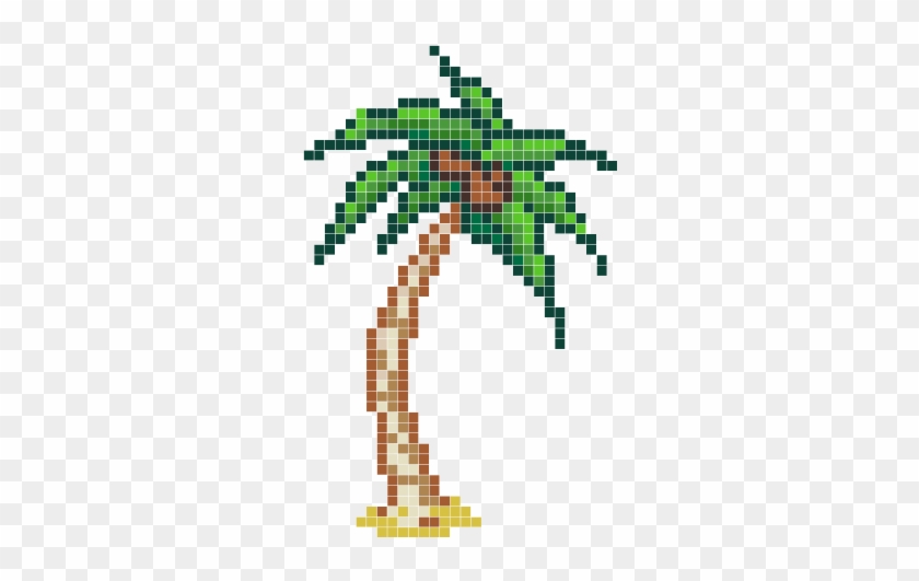 Palm Tree Pixel Art - Palm Tree Pixel Art.
