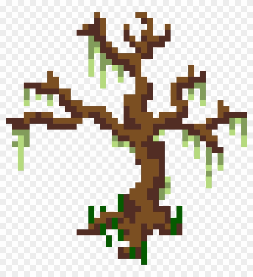 A Dead Tree - Dead Tree Pixel Art #435959