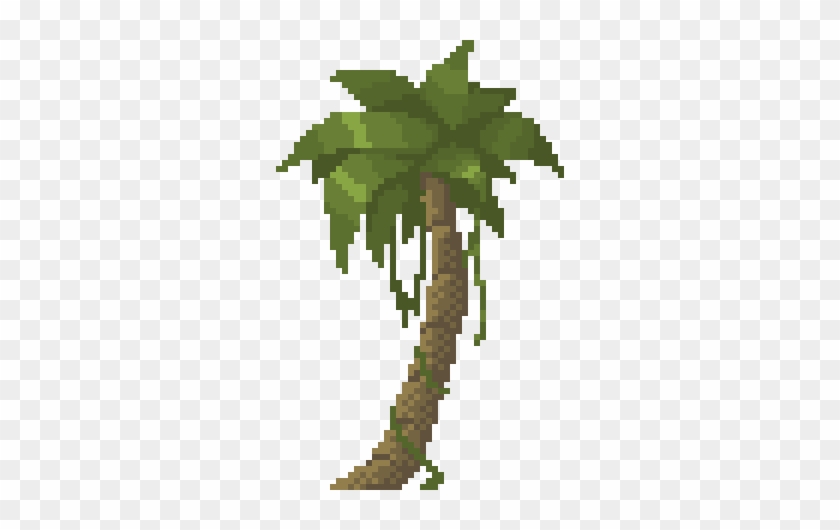 Palm Trees Pixel Art From Brikbookcom Palmtrees Tree - 16 Bit Palm Tree #435961
