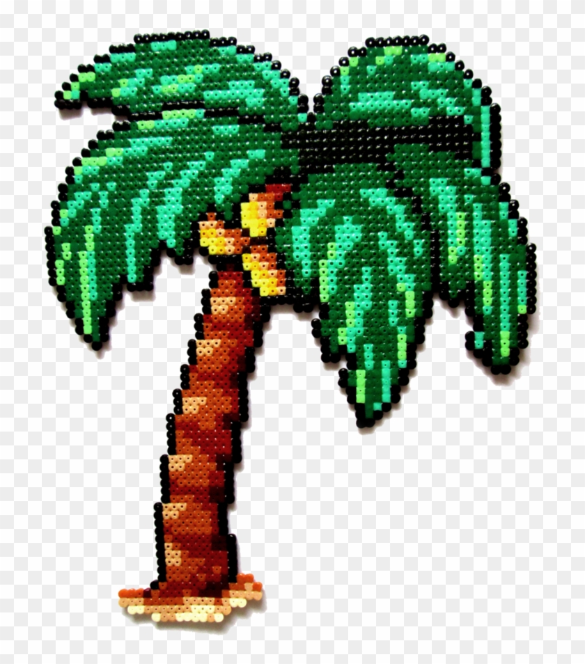 Palm Tree By Aenea-jones On Deviantart - Palm Tree Perler Beads #435970