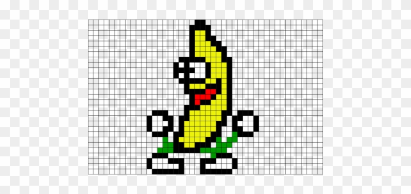 Peanut Butter Jelly Time Pixel Art Banana - Peanut Butter Jelly Time Gif #435977