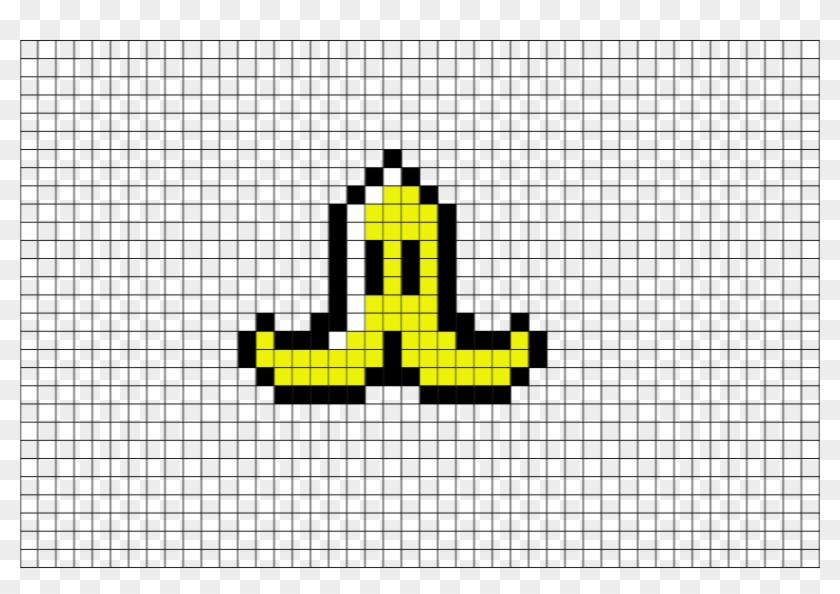 Mario Kart Banana Pixel Art Brik Rh Brik Co Banana - Pixel Art Mario Kart #435981