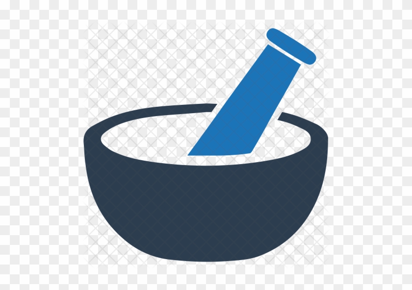 Herb Icon - Mortar And Pestle Png #436015