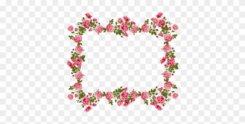 Flowers Borders Pictures Png Images - Flower Borders #436036